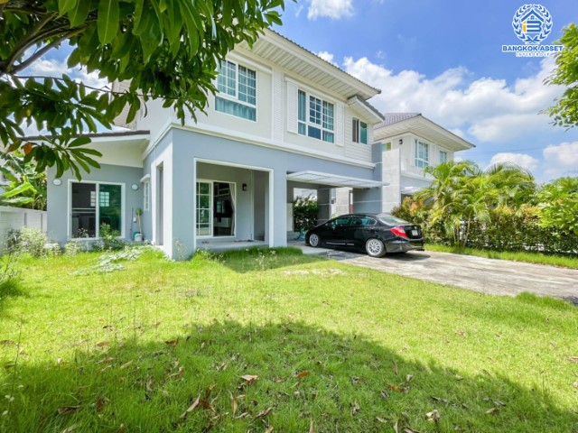 บ้านเดี่ยวมือสองนนทบุรี ม.เพอร์เฟคพาร์ค ชัยพฤกษ์ แบรนด์คุณภาพจาก "พร็อพเพอร์ตี้ เพอร์เฟค" เนื้อที่ 62.20 ตร.ว. ฟังก์ชัน 3 ห้องนอน 3 ห้องน้ำ  แถมแอร์ 3 เครื่อง บรรยากาศร่มรื่น เงียบสงบ ส่วนกลางครบ!! เชื่อมต่อถนนหลัก ชัยพฤกษ์ กาญจนาภิเษก ใกล้ MRT "สถานีคลองบางไผ่"